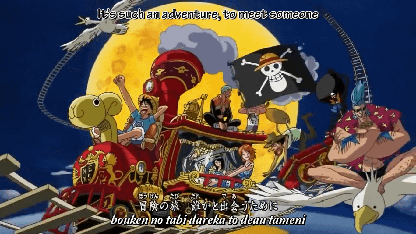 One Piece Opening 12 Kaze O Sagashite Amv Eng Sub Ost One Piece Unlimited Subtitle